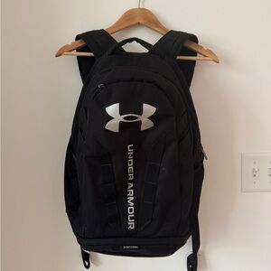 Under Armour Black and Silver Backpack
